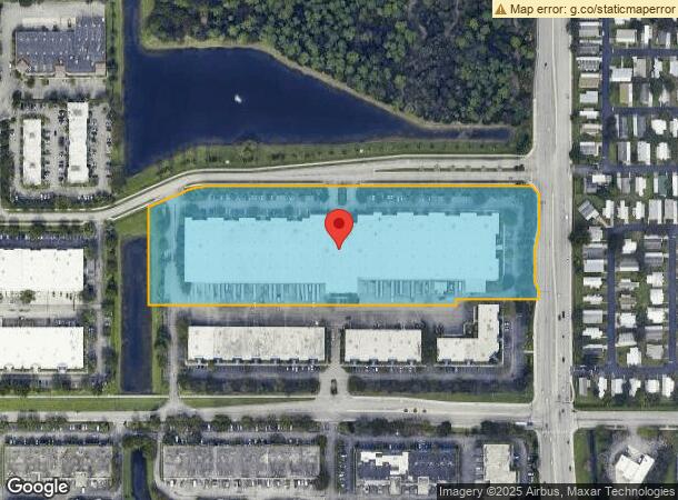  4650 Lyons Technology Pky, Coconut Creek, FL Parcel Map