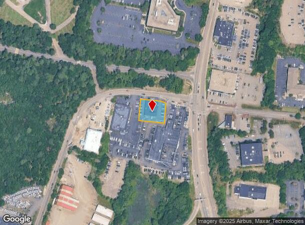 14 Wood Rd, Braintree, MA Parcel Map