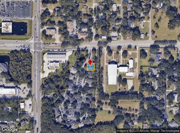  603 W Lumsden Rd, Brandon, FL Parcel Map