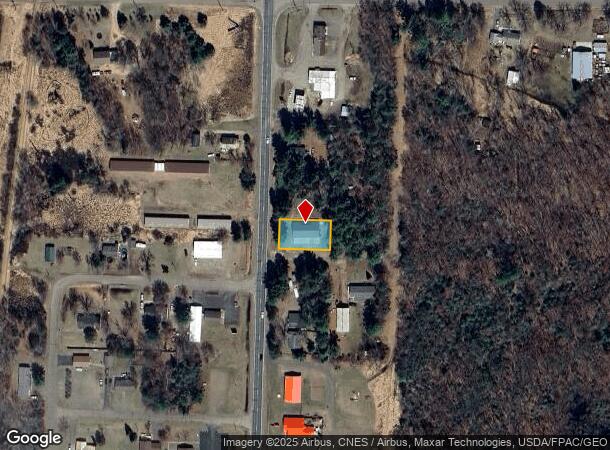  7390 Poplar St E, Webster, WI Parcel Map