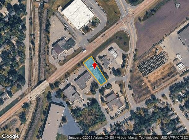  1380 Crystal Ln, Chaska, MN Parcel Map