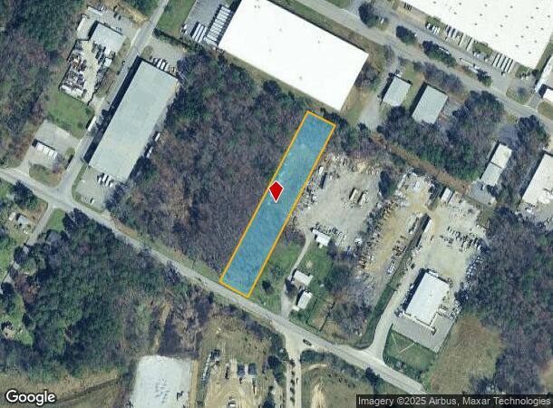  2300 Charles City Rd, Henrico, VA Parcel Map