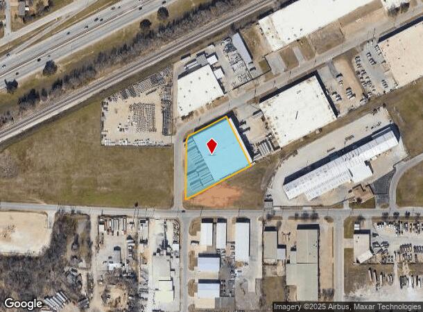  7100 Burns St, Richland Hills, TX Parcel Map