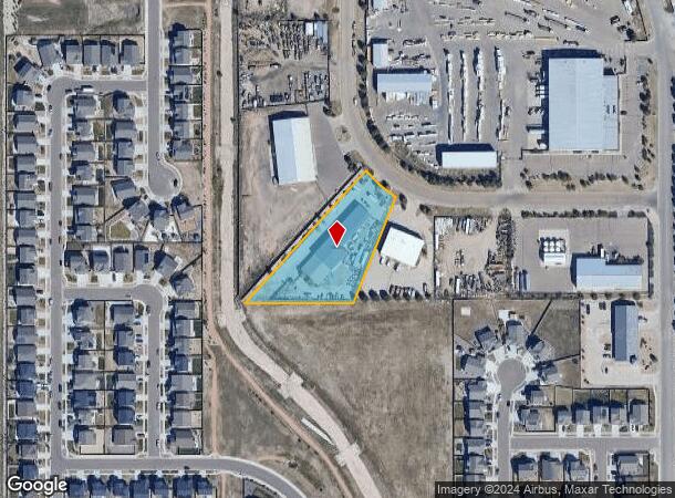  7917 Red Granite Loop, Colorado Springs, CO Parcel Map