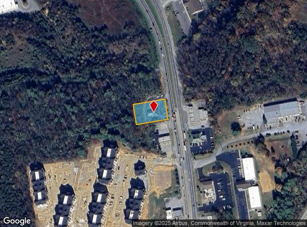  509 Roanoke Rd, Daleville, VA Parcel Map