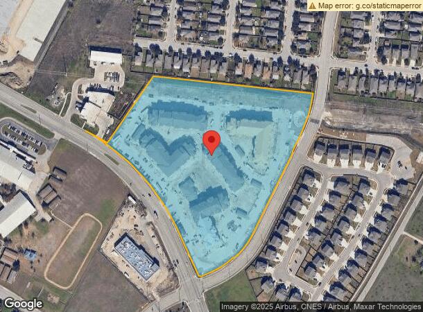 Elroy Rd, Del Valle, TX Parcel Map