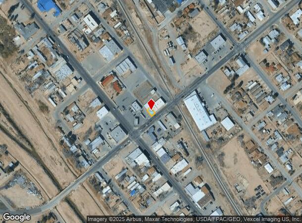111 N Fabens St, Fabens, TX Parcel Map