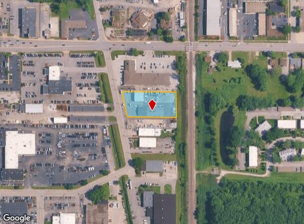  9725 Spring St, Highland, IN Parcel Map