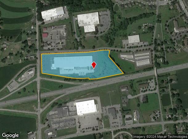  3950 Continental Dr, Columbia, PA Parcel Map