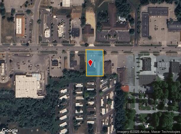 1224 W Main St, Fremont, MI Parcel Map