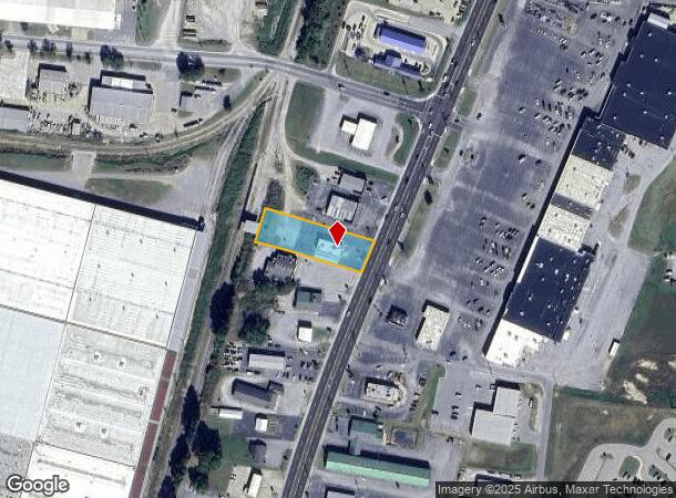 2009 N Locust Ave, Lawrenceburg, TN Parcel Map