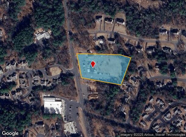 1610 Hopmeadow St, Simsbury, CT Parcel Map