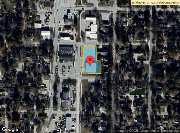  1028 N Maple St, Wahoo, NE Parcel Map