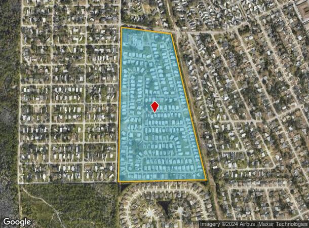  1335 Fleming Ave, Ormond Beach, FL Parcel Map