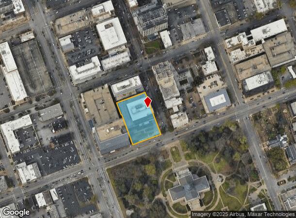  1221 Main St, Columbia, SC Parcel Map