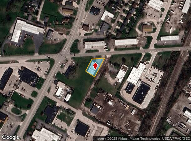  1307 W 7Th St, Monroe, MI Parcel Map