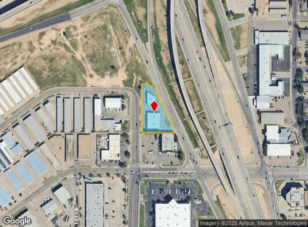 4801 Frankford Ave, Lubbock, TX Parcel Map