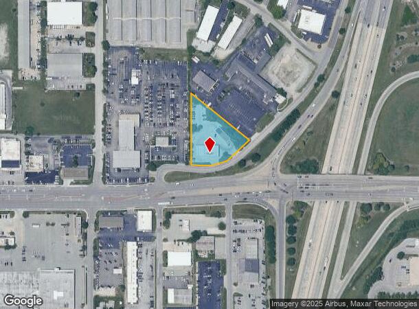  1610 E Santa Fe St, Olathe, KS Parcel Map