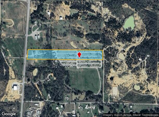 13429 S Highway 281, Santo, TX Parcel Map