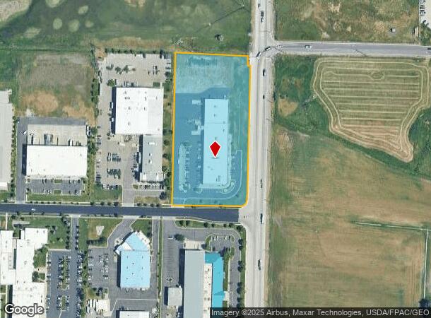  1025 W 1700 N, Logan, UT Parcel Map
