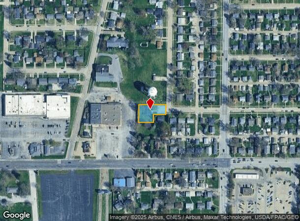  1926 N Linwood Ave, Davenport, IA Parcel Map
