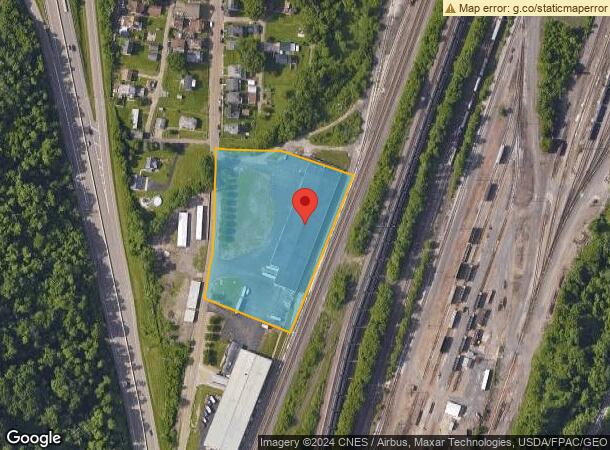  2670 Commercial Ave, Mingo Junction, OH Parcel Map