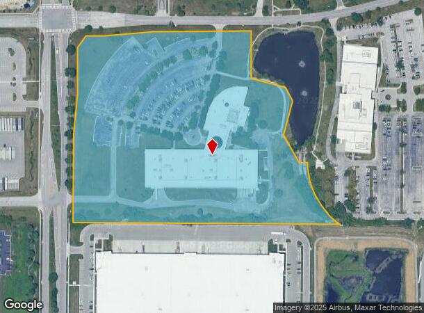  16505 W 113Th St, Lenexa, KS Parcel Map