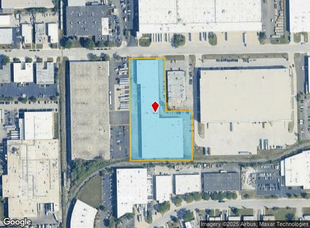  801 Chase Ave, Elk Grove Village, IL Parcel Map