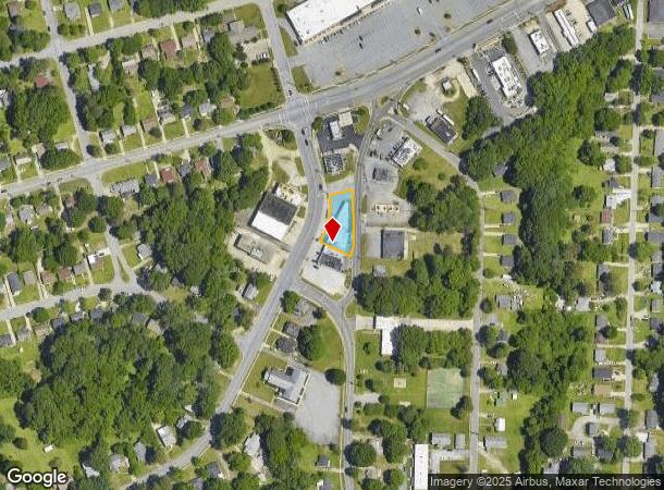  1232 Montlieu Ave, High Point, NC Parcel Map