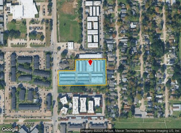  1009 Burke Rd, Pasadena, TX Parcel Map