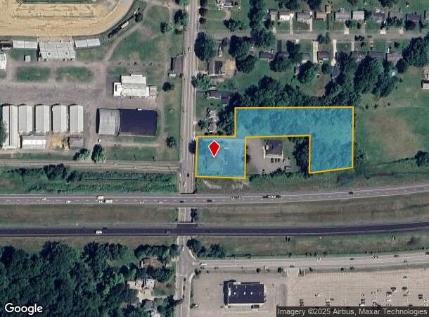 1136 Central Ave, Dunkirk, NY Parcel Map
