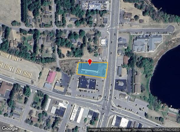  603 Elm St, Woodruff, WI Parcel Map