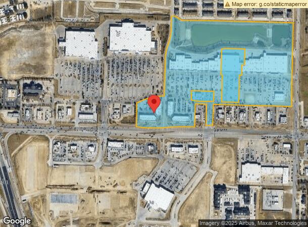  2610 W University Dr, Denton, TX Parcel Map