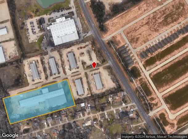  621 Aurora Business Park Dr, Conroe, TX Parcel Map