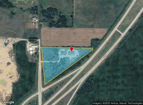  N7152 Bowers Rd, Elkhorn, WI Parcel Map