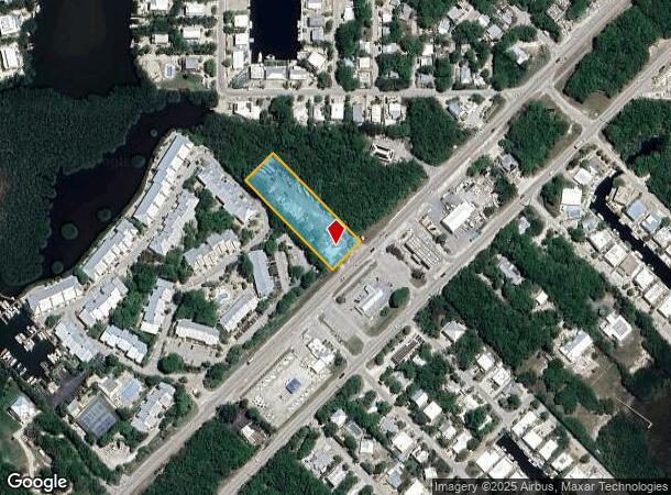 98468 Overseas Hwy, Key Largo, FL Parcel Map