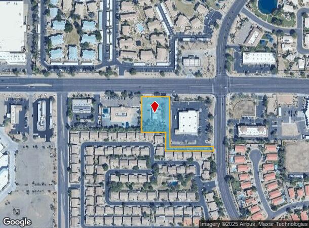  7031 E Baseline Rd, Mesa, AZ Parcel Map