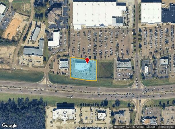 153 Ridge Way, Flowood, MS Parcel Map