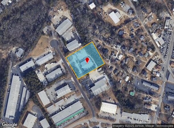  2418 Hilton Way, Gainesville, GA Parcel Map