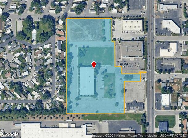  550 S 24Th St W, Billings, MT Parcel Map