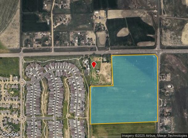  12570 Ute Hwy, Longmont, CO Parcel Map