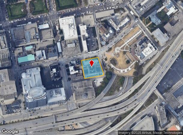 421 E 4Th St, Cincinnati, OH Parcel Map