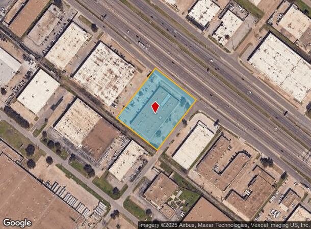  8901 John W Carpenter Fwy, Dallas, TX Parcel Map