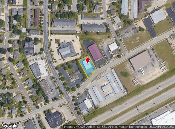  1215 Oak Forest Dr, Onalaska, WI Parcel Map