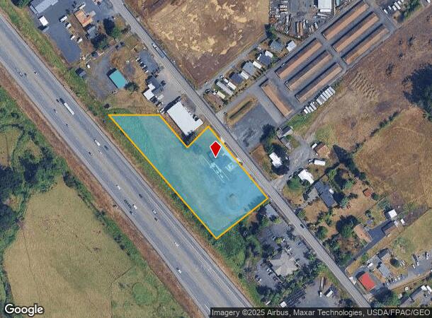 1538 Bishop Rd, Chehalis, WA Parcel Map