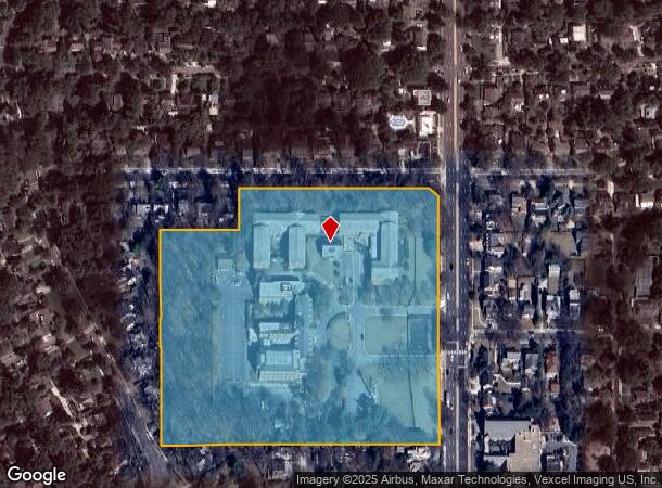 7100 Connecticut Ave, Chevy Chase, MD Parcel Map