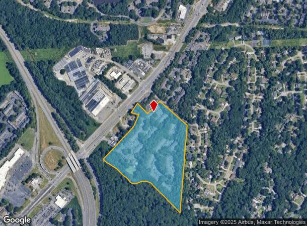 1950 Roswell Rd, Marietta, GA Parcel Map
