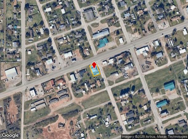  201 W Olive St, Holliday, TX Parcel Map