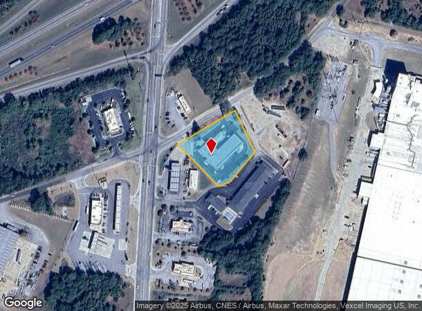 110 E Frontage Rd, Aiken, SC Parcel Map