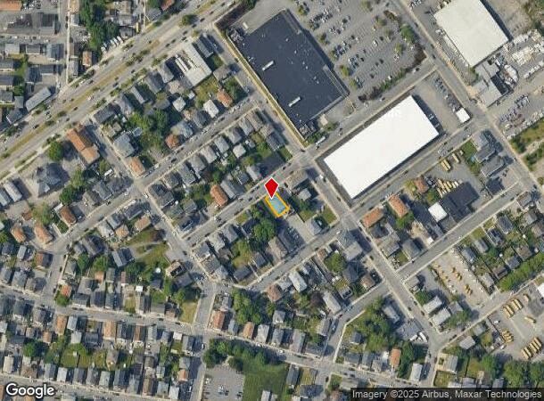 136 Lonsdale St, Fall River, MA Parcel Map